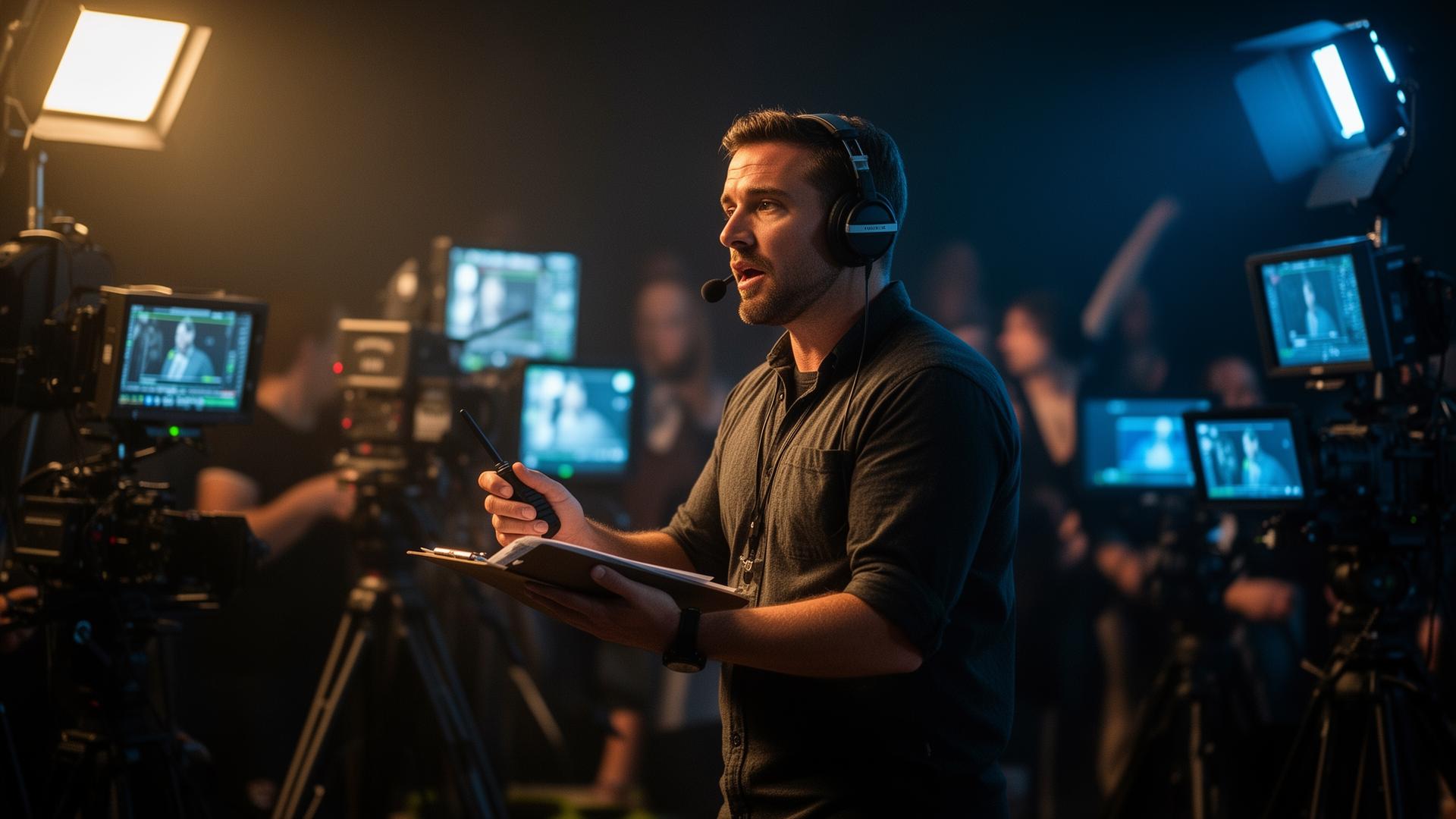 ADs and producers running the floor